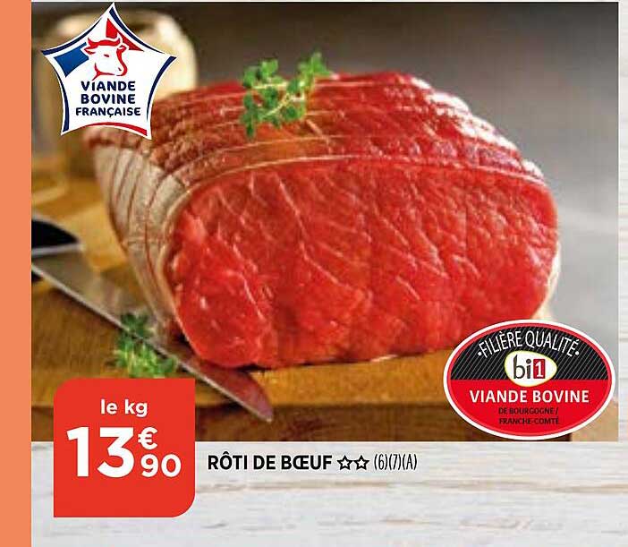 Viande Bovine : Rôti De Bœuf