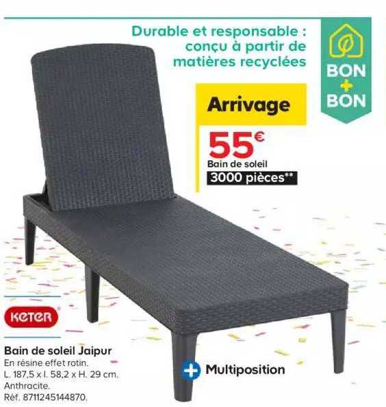 bain de soleil jaipur keter