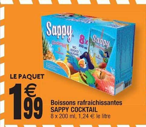 boisson rafraichissantes sappy cocktail