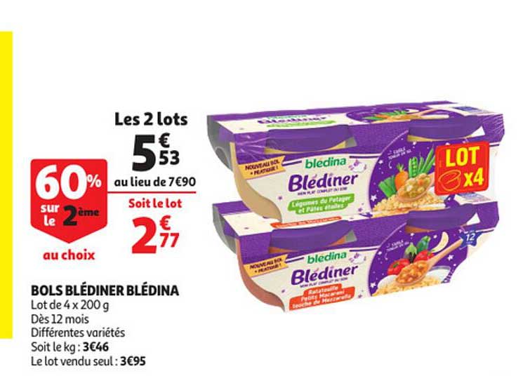 bols blédiner blédina