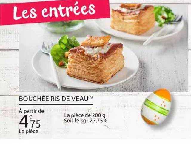 bouchée ris de veau