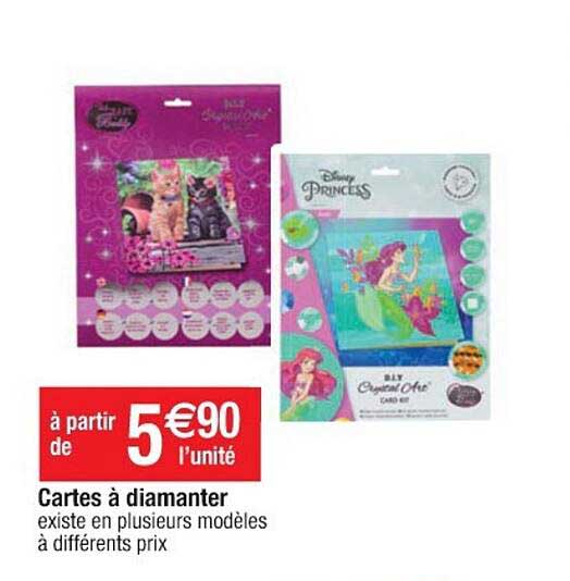 cartes à diamanter