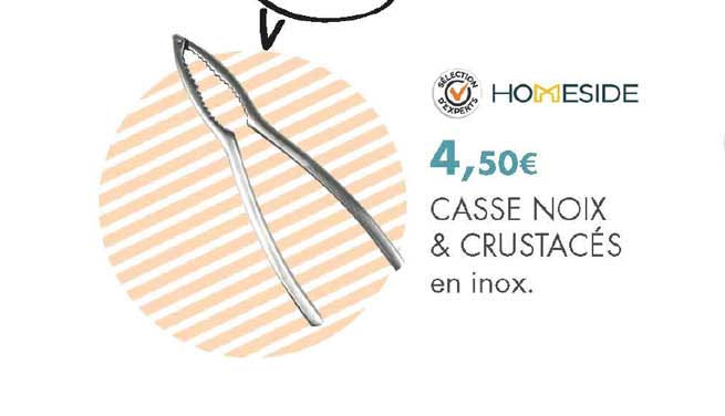 casse noix & crustacés en inox
