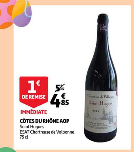 côtes du rhône aop saint hugues