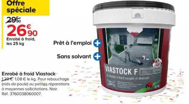 Enrobé à Froid Viastock