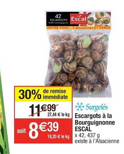 escargots à la bourguignonne escal