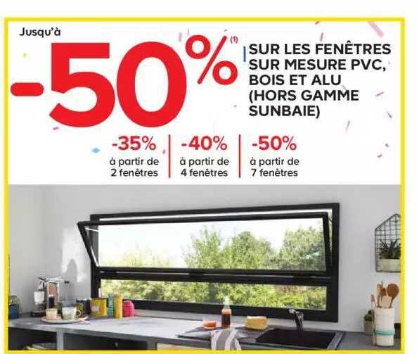 fenêtres sur mesure pvc, bois et alu