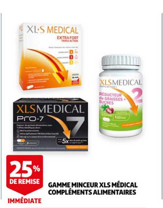 gamme minceur xls médical compléments alimentaires