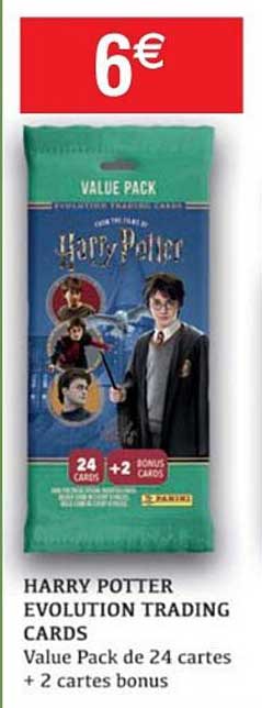 harry potter evolution trading cards