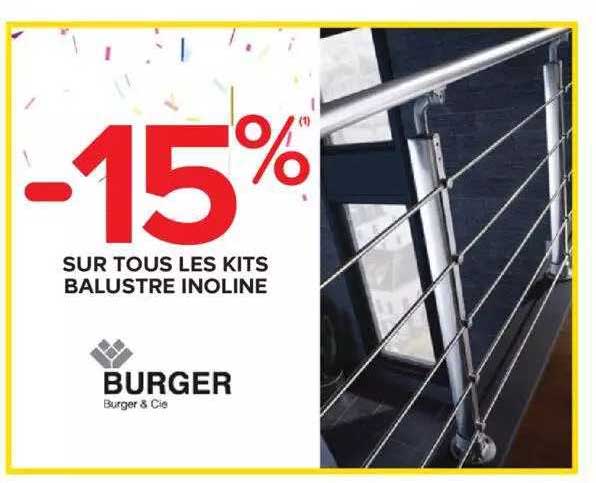 kits balustre inoline burger