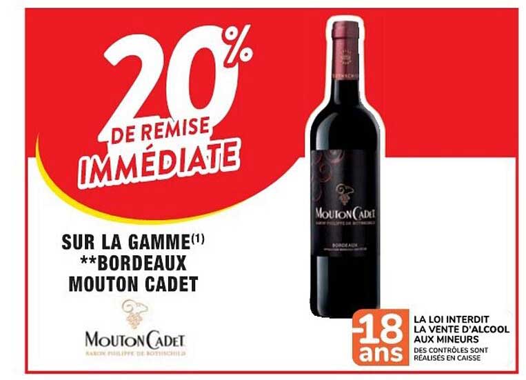 la gamme bordeaux mouton cadet