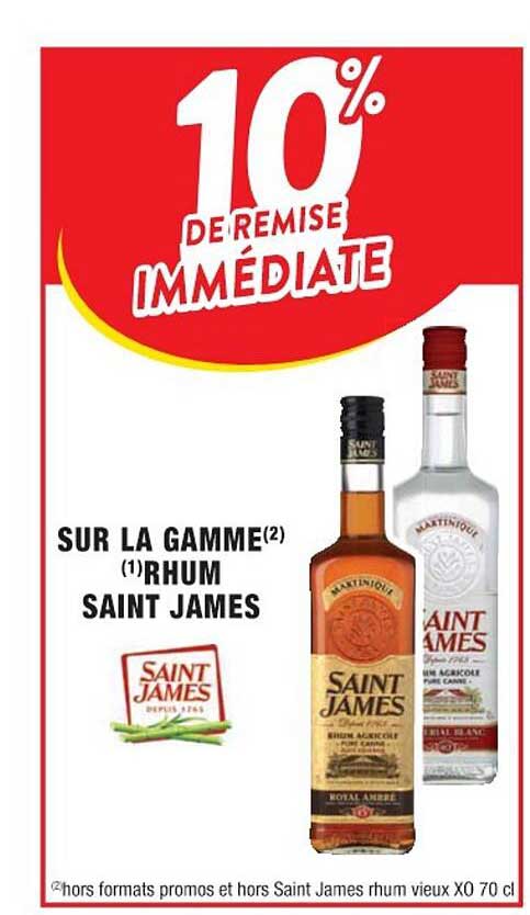 La Gamme Rhum Saint James