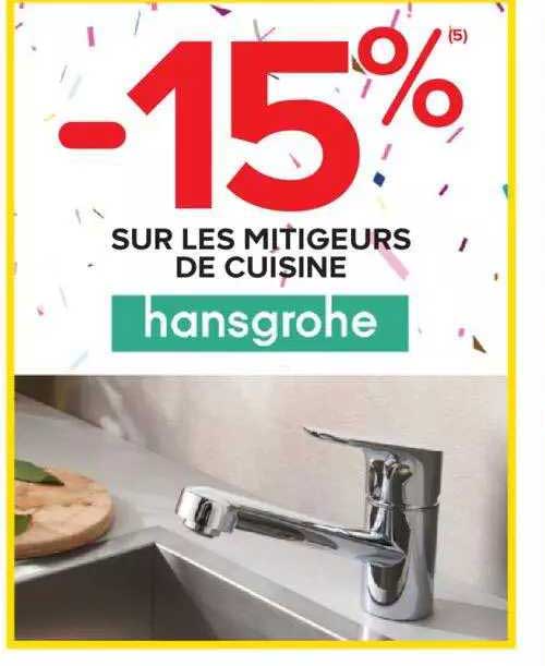 mitigeurs de cuisine hansgrohe