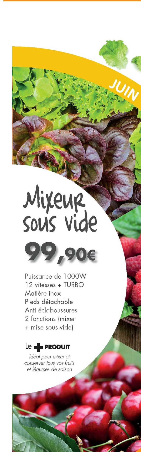 mixeur sous vide