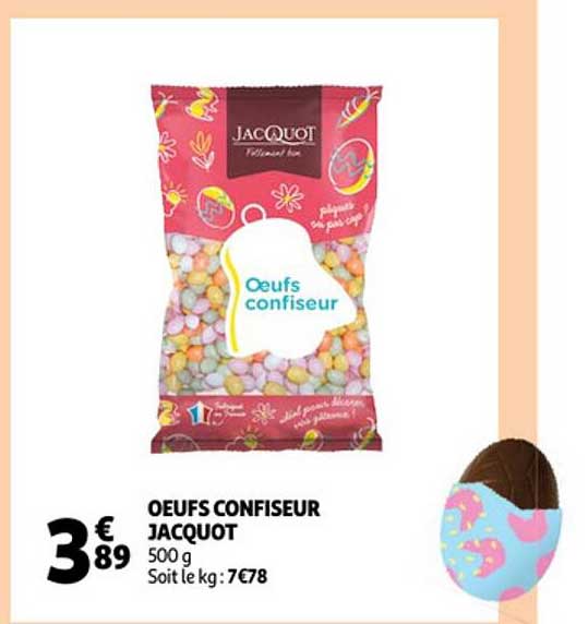 oeufs confiseur jacquot