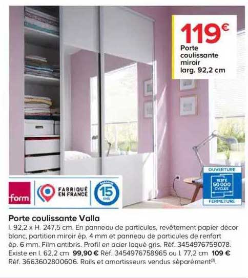 Porte Coulissante Valla