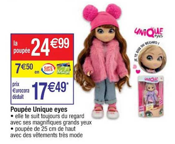poupée uniques eyes