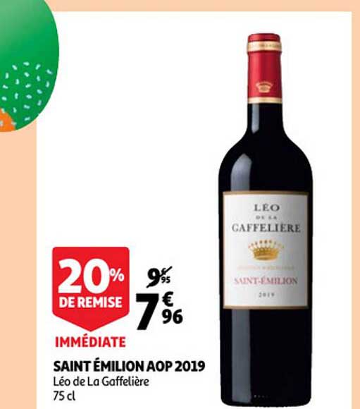 saint émilion aop 2019