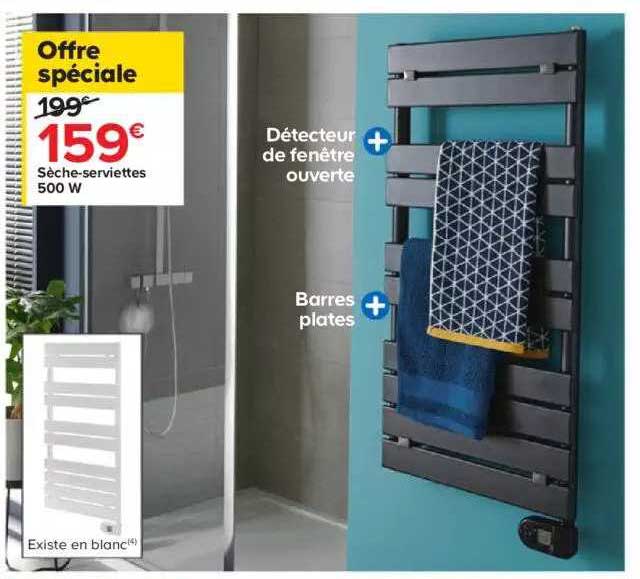 sèche-serviettes 500 w
