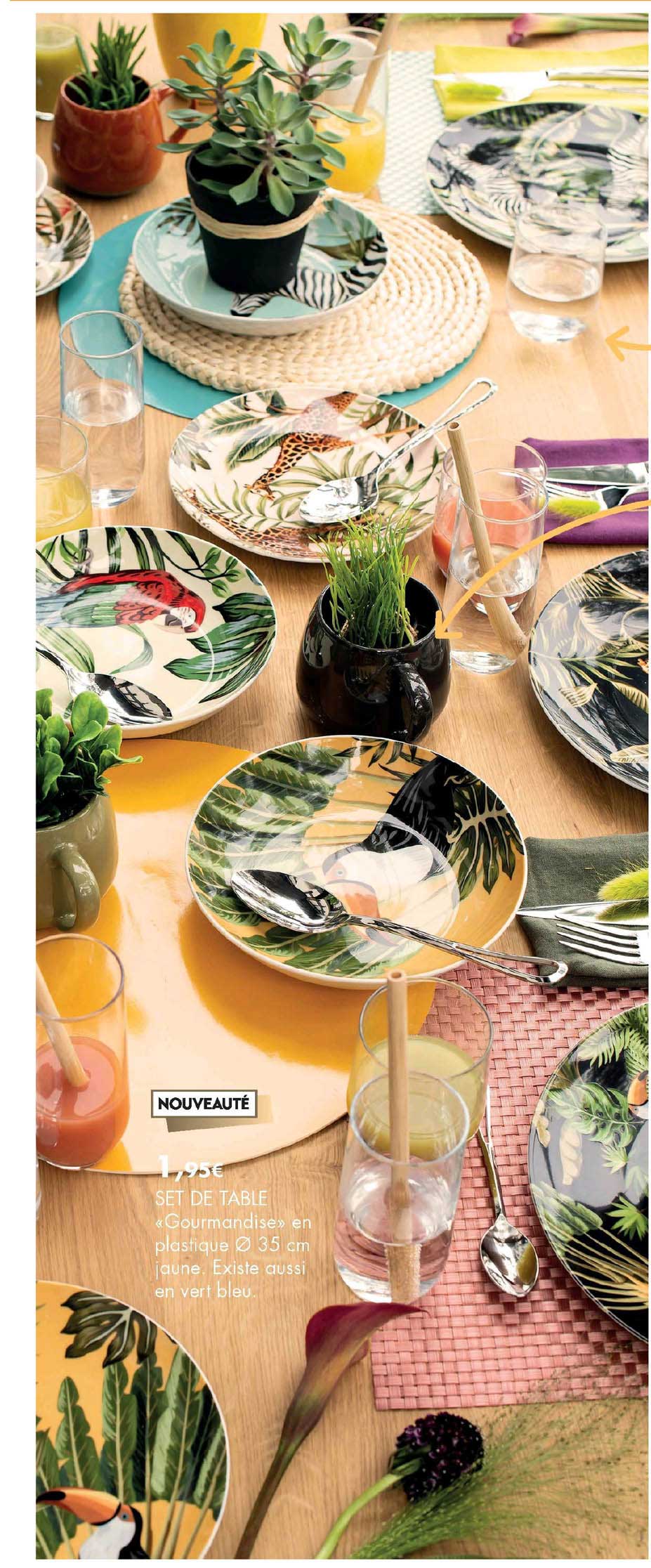 Set De Table "gourmandise"