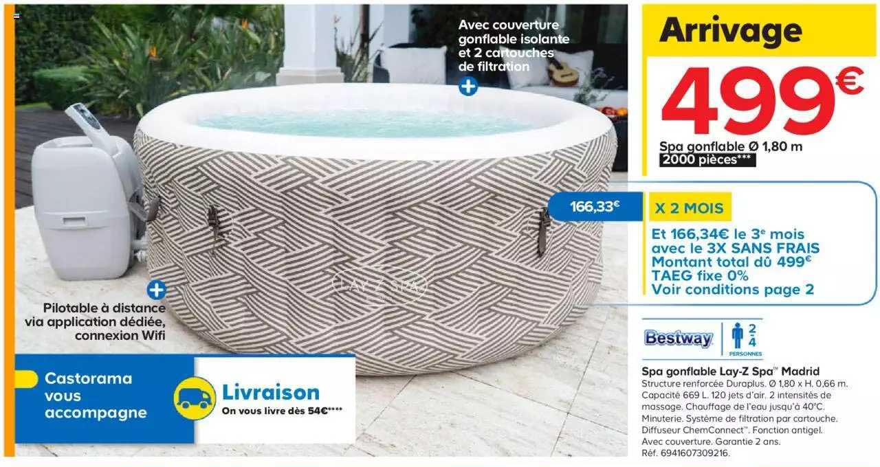 spa gonflable lay-z spa madrid