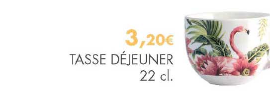 Tasse Déjeuner 22 Cl