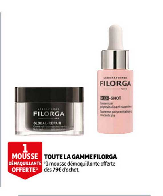 toute la gamme filorga