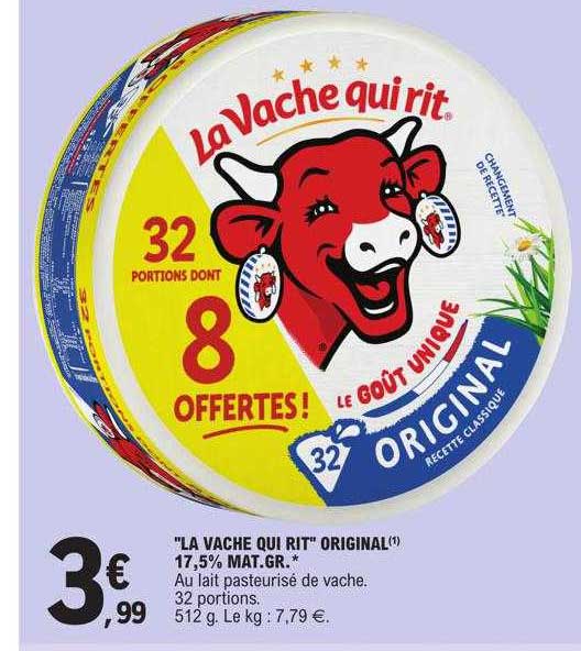 "la vache qui rit" original 17,5% mat.gr.