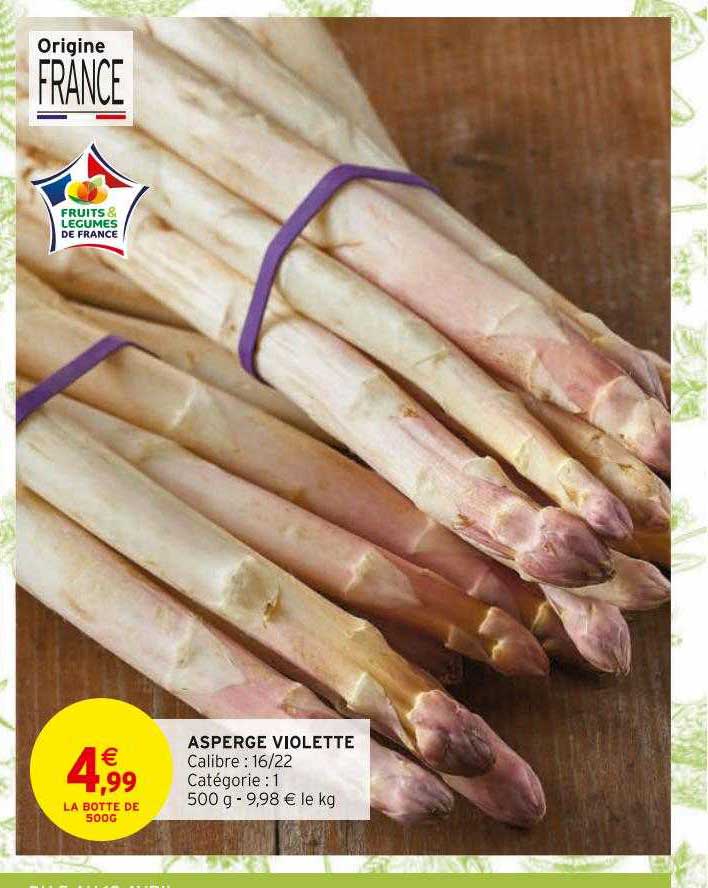 asperge violette