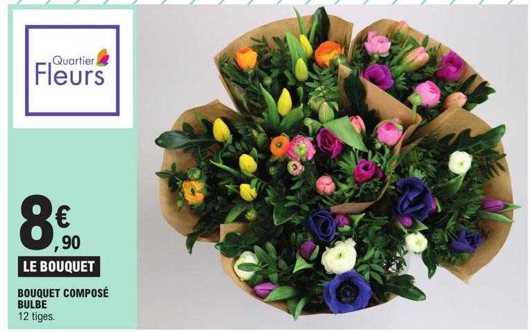 bouquet composé bulbe