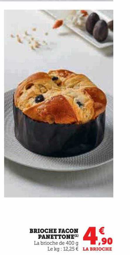 Brioche Façon Panettone