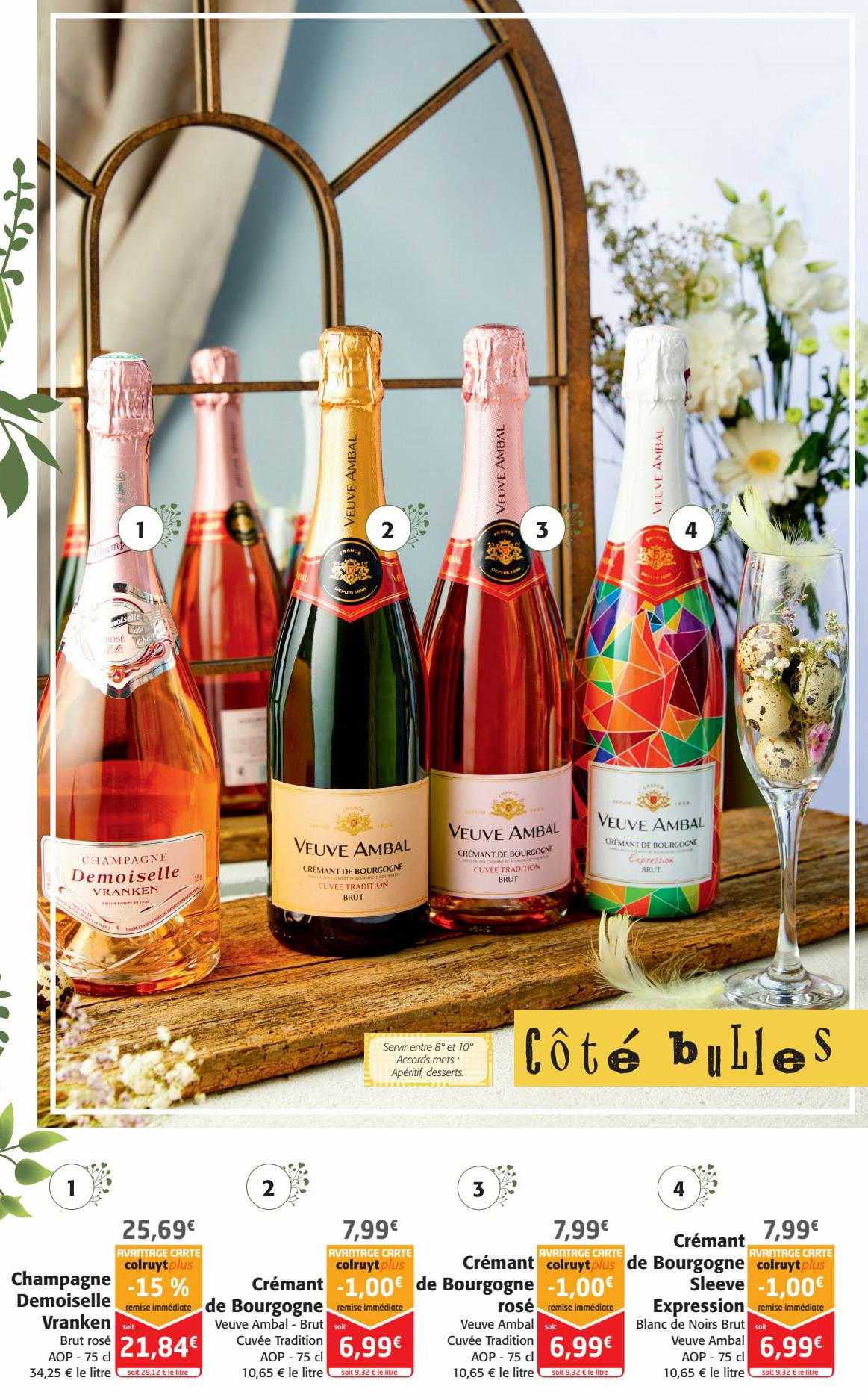 champagne démoiselle vranken, crémant de bourgogne, crémant de bourgogne rosé, crémant de bourgogne sleeve expression