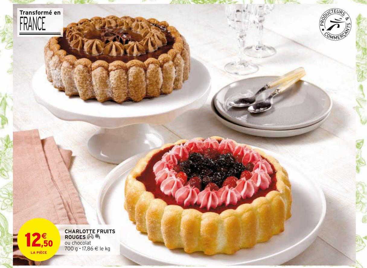 charlotte fruits rouges