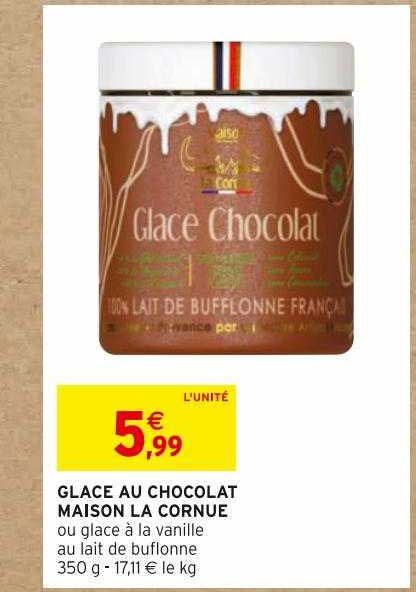 glace au chocolat maison la cornue