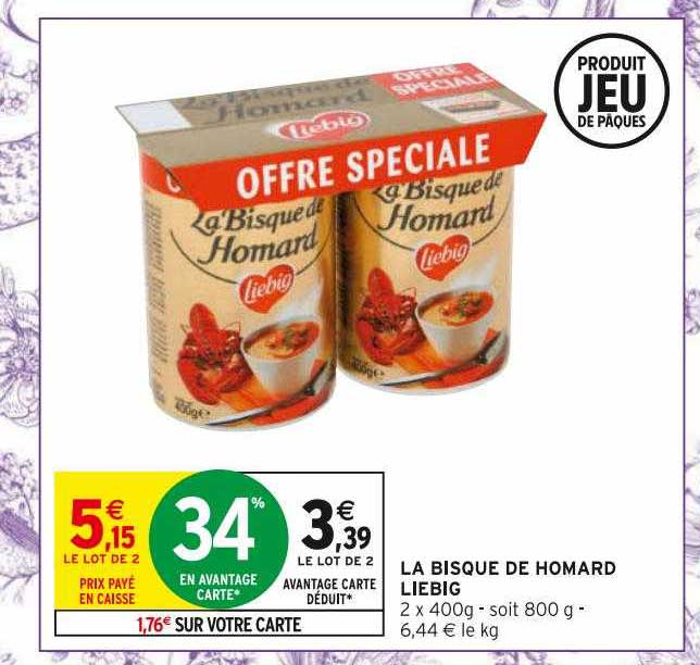 la bisque de homard liebig