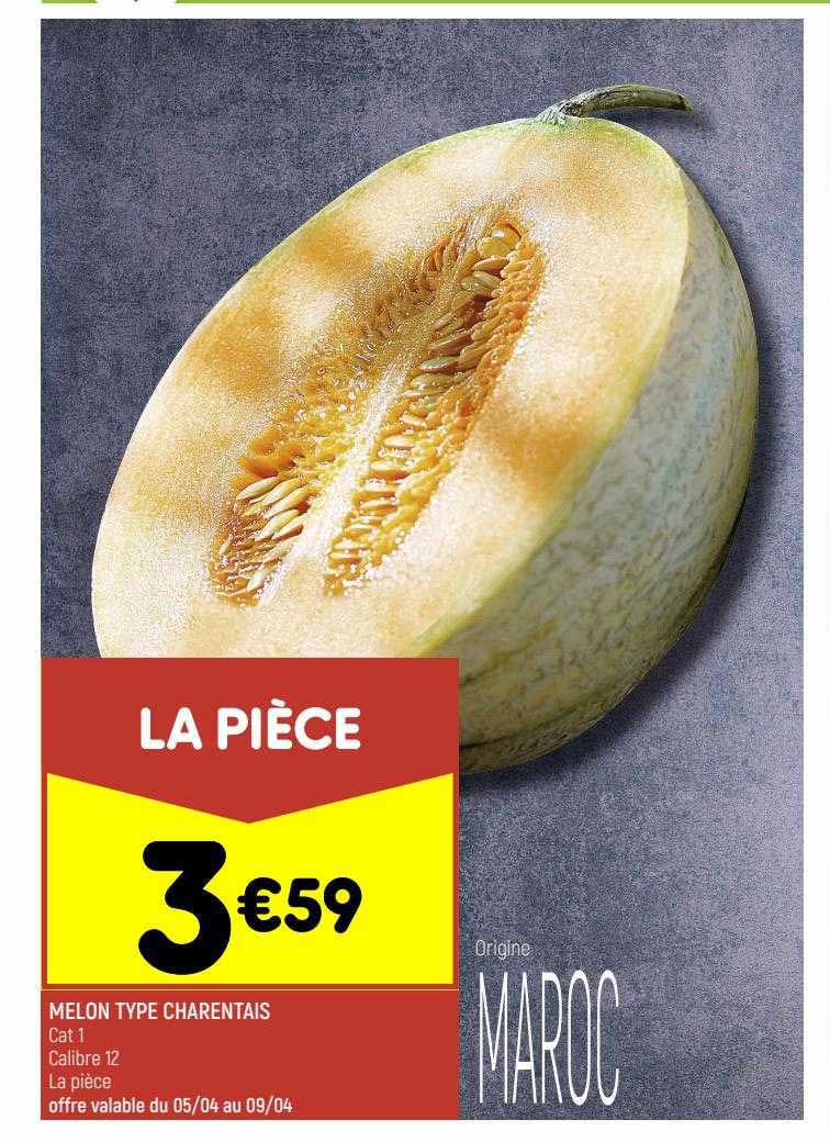 Melon Type Charentais
