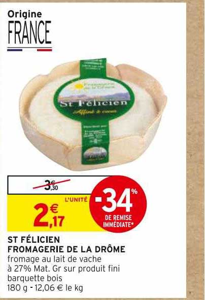 st félicien fromagerie de la drôme