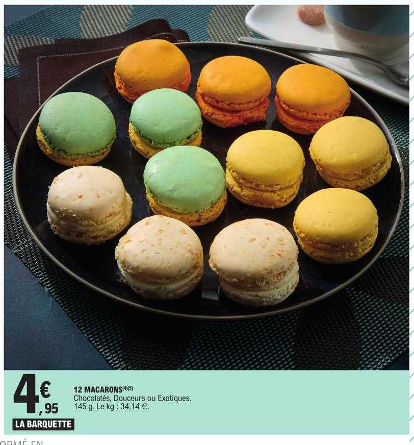 12 Macarons