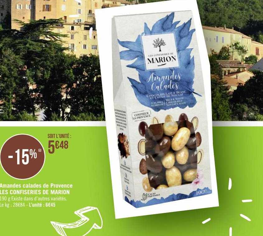 amandes calades de provence les confiseries de marion