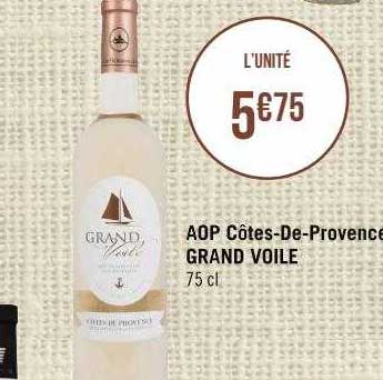 aop côtes-de-provence grand voile