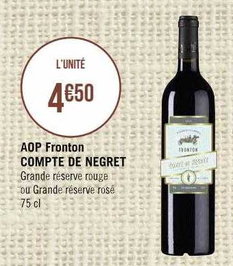 aop fronton compte de negret