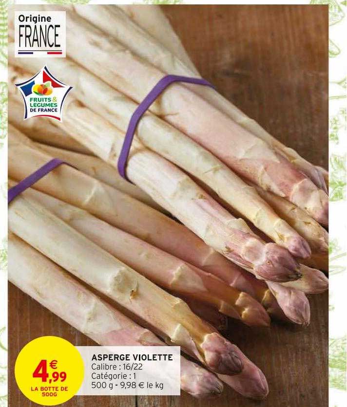 asperge violette