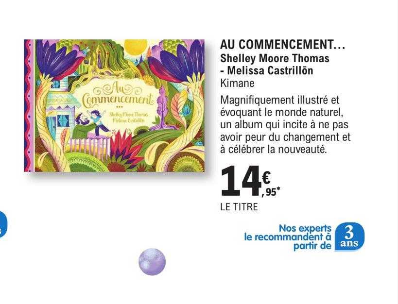 au commencement... - shelley moore thomas - melissa castrillon