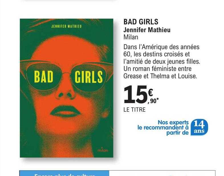 bad girls - jennifer mathieu