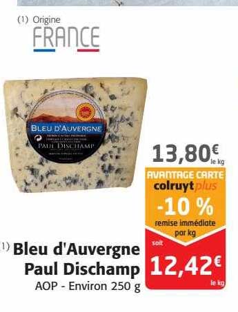 bleu d'auvergne paul dischamp