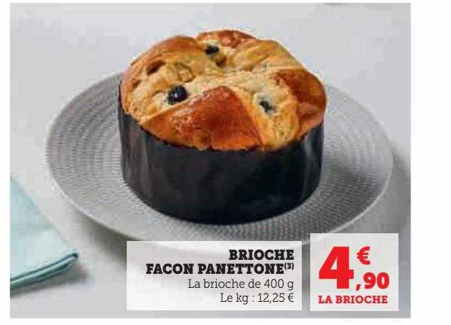 brioche façon panettone