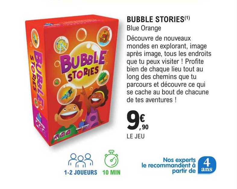 bubble stories blue orange