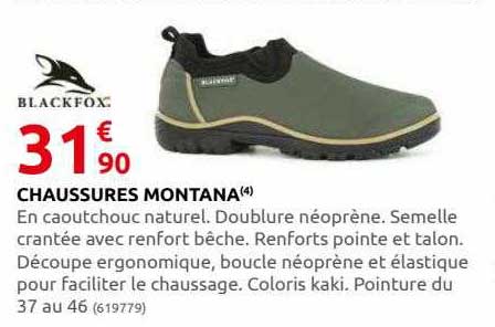 chaussures montana blackfox