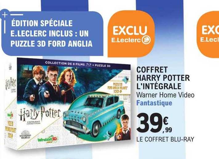 coffret harry potter l'intégrale