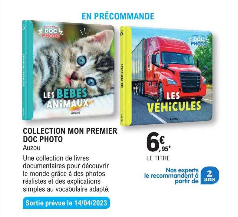 Collection Mon Premier Doc Photo